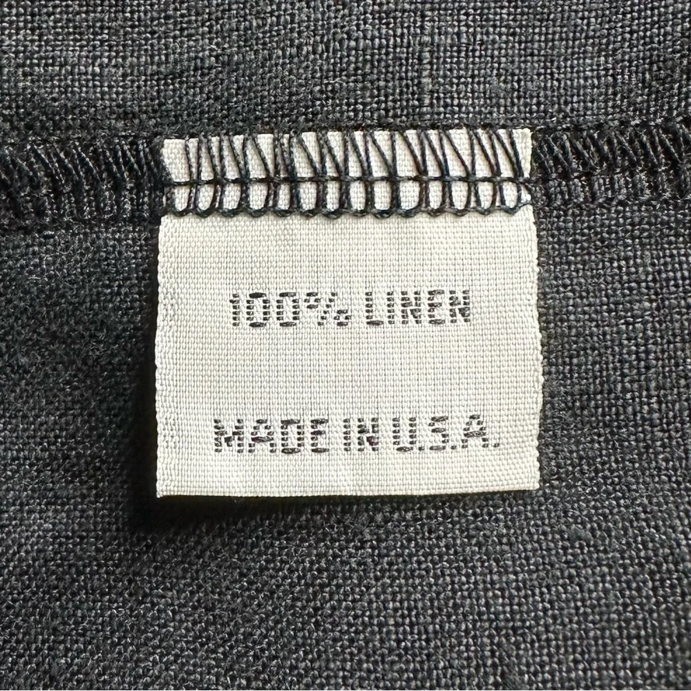 Bryn Walker 100% Linen Open Front Drape Cardigan, Sz Small - Picture 10 of 12